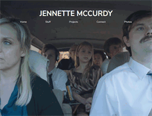 Tablet Screenshot of jennettemccurdy.com